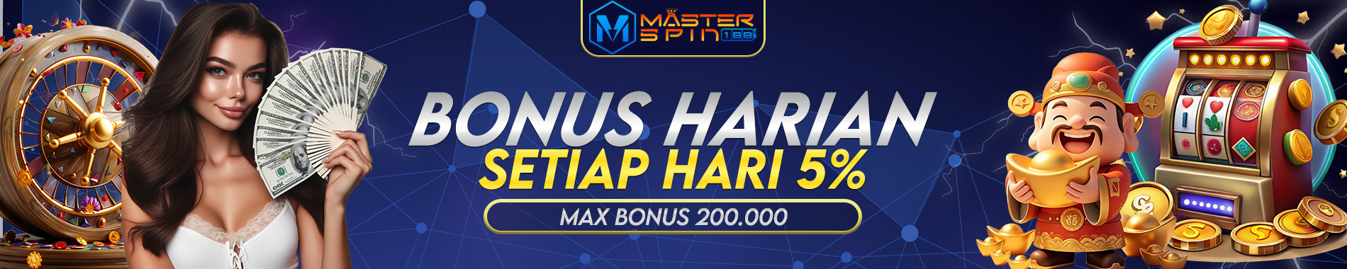 MASTERSPIN188 PENYEDIA PERMAINAN SERVER STABIL RINGAN MAXWIN